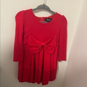 Red Bow baby Dress